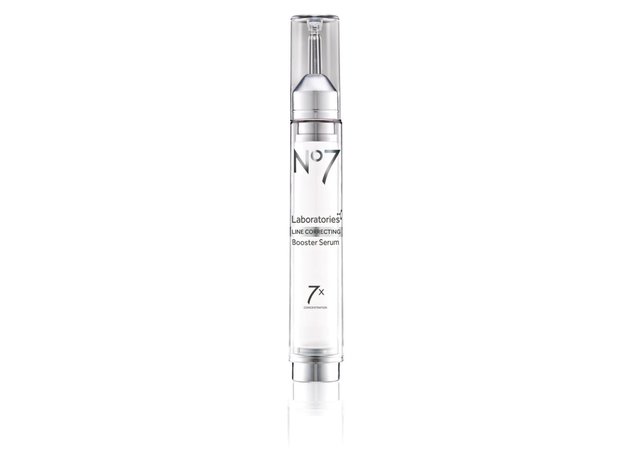 No7 Laboratories Line Correcting Booster Serum, Targeted, Results-Driven Formula, Suitable for Sensitive Skin, 0.5 Ounce