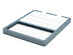 NYTSTND DUO TRAY Wireless Charging Station (White Top/Slate Gray Base)