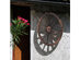 Costway Set of 2 30" Decorative Vintage Wood Garden Wagon Wheel w/Steel Rim Wall Decor