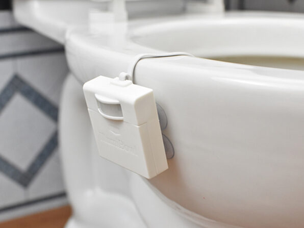 germ defense toilet light