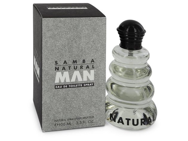 SAMBA NATURAL Eau De Toilette Spray 3.4 oz For Men 100% authentic perfect as a gift or just everyday use