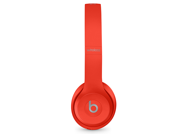 Beats Solo3 True Wireless On-Ear Headphones (Citrus Red)
