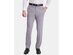 Kenneth Cole Reaction Men's Slim-Fit Performance Stretch Mini-Plaid Dress Pants Sliver Size 36X32