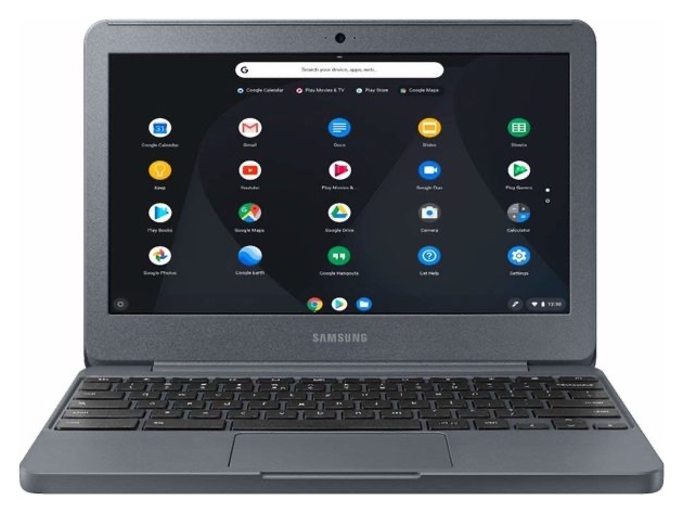 Samsung Chromebook 11.6" HD Intel Celeron 4GB RAM 32GB eMMC Chrome OS Laptop Charcoal