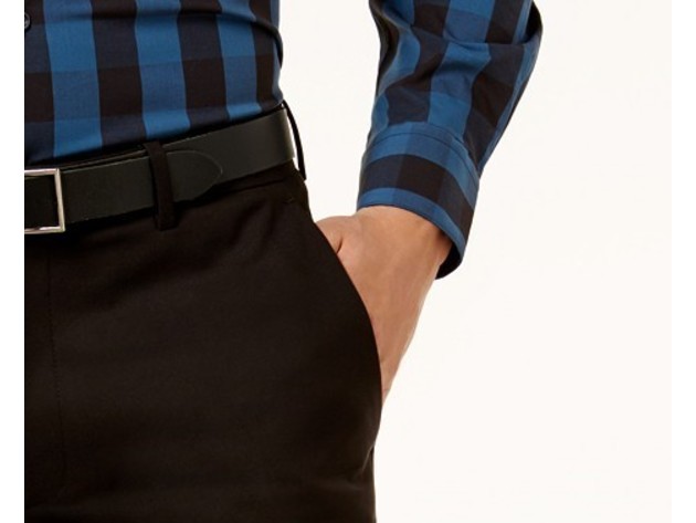 Alfani Men's Slim-Fit Stretch Pants Black Size 36X30