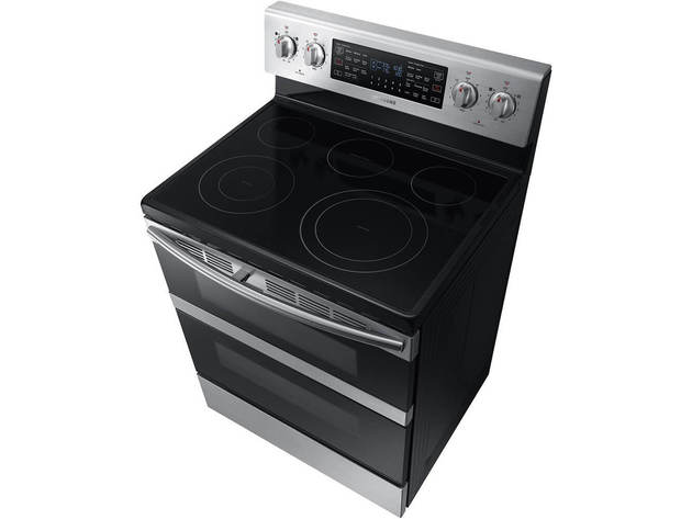 Samsung NE59M6850SS 5.9 Cu. Ft. Flex Duo Stainless Steel Electric Range