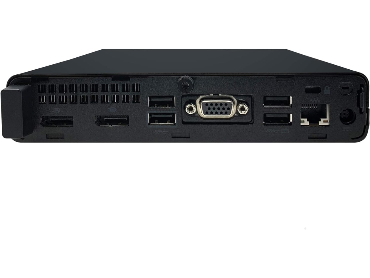 HP ProDesk 600 G4 Mini Desktop i5-8500T, 16GB RAM, 256GB SSD, Windows 10 Pro (Refurbished)