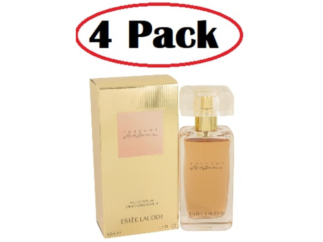 4 Pack of Tuscany Per Donna by Estee Lauder Eau De Parfum Spray