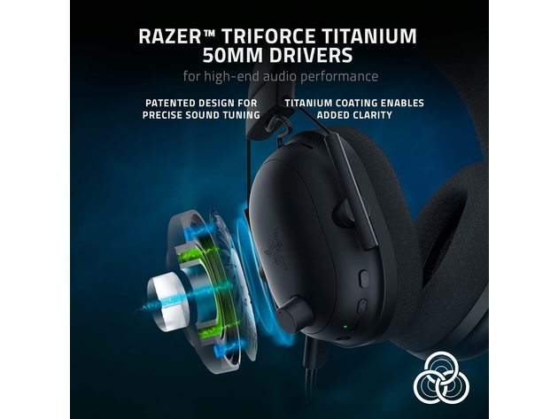 Razer BlackShark V2 Pro Wireless THX Spatial Audio Gaming Headset (Refurbished)