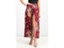 Material Girl Women's Shorts Skirt Zinfandel Paisley Size Extra Small