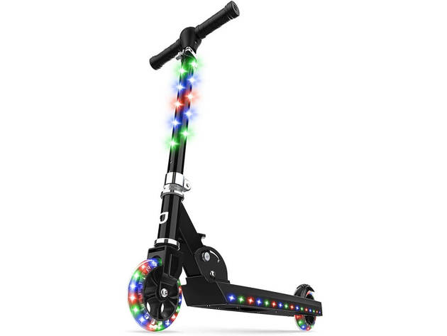 Jetson JETSONSCOOT Jupiter Kick Scooter With LED Lights Black