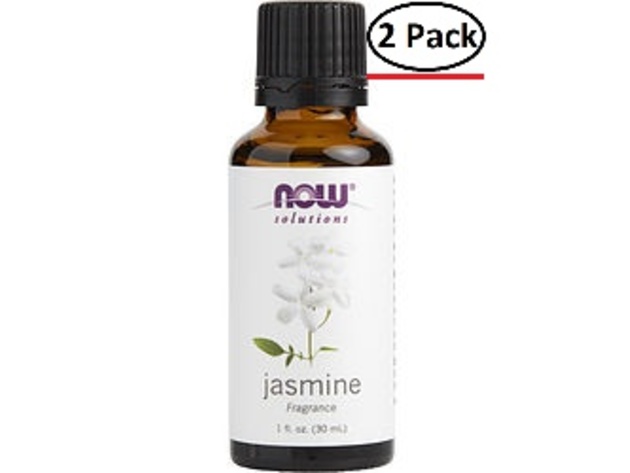 ESSENTIAL OILS NOW by NOW Essential Oils JASMINE OIL 1 OZ for UNISEX ---(Package Of 2)
