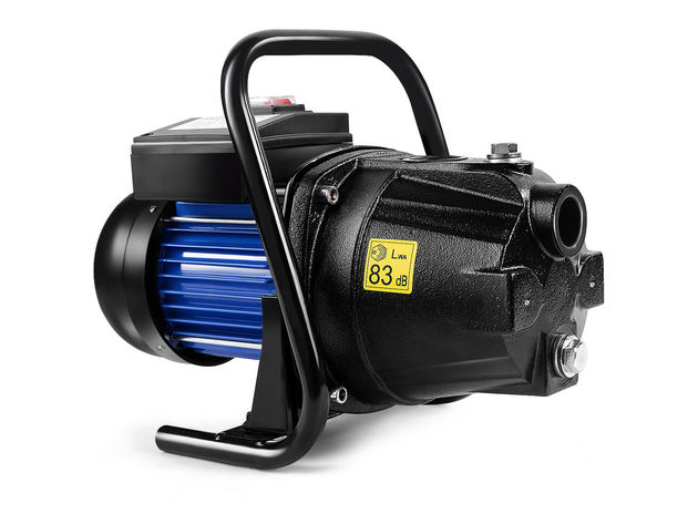 Goplus 1200W 1'' Shallow Well Water Booster Pump Home Garden Irrigation 1000GPH - Black&Blue