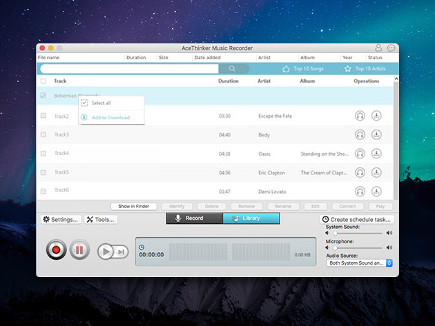 Music Recorder: Lifetime License for Mac