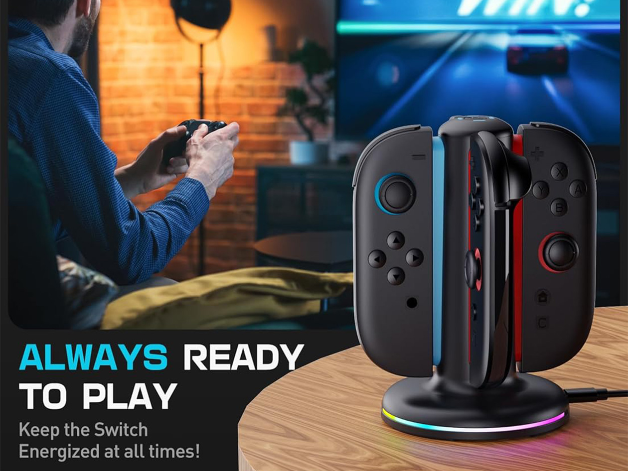 Charging Dock for Nintendo Switch 2 Joy-Con Controllers