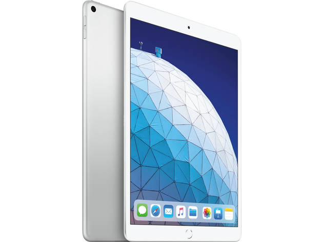 Apple iPad Air 3rd Gen 10.5" 64GB - Silver (Refurbished: Wi-Fi Only) + Accessories Bundle 