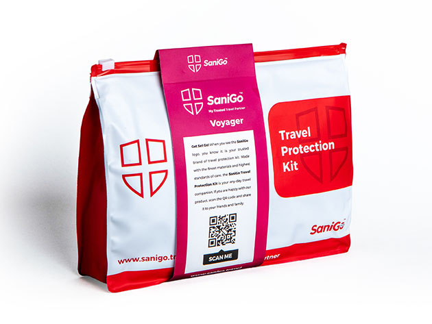 Sanigo Voyager Travel Kit 4 Pack Audacy