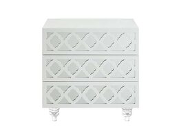 Pablo Side Table Nightstand White