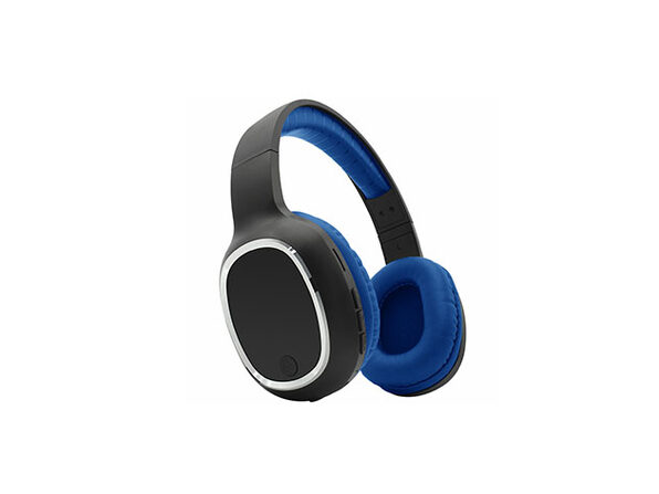 Zunammy Bluetooth Over-Ear Headphones with Comfort Pads - Navy Blue - Product Image