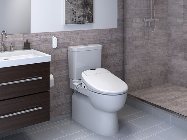 Brondell Swash 1400 Luxury Bidet Toilet Seat (Round)