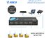 1x4 HDMI Splitter 4K 1 in 4 Out by OREI - 4K 30Hz Powered - Supports 3D Full HD 1080P for Xbox, PS4, Firestick, Apple TV, Adapter Included (HDS-104)