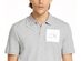 Calvin Klein Men's Chest Ck Logo Polo Shirt White Size X-Small
