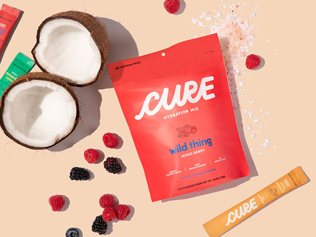 Cure Hydration Mix: 14-Pack (Wild Thing Mixed Berry)