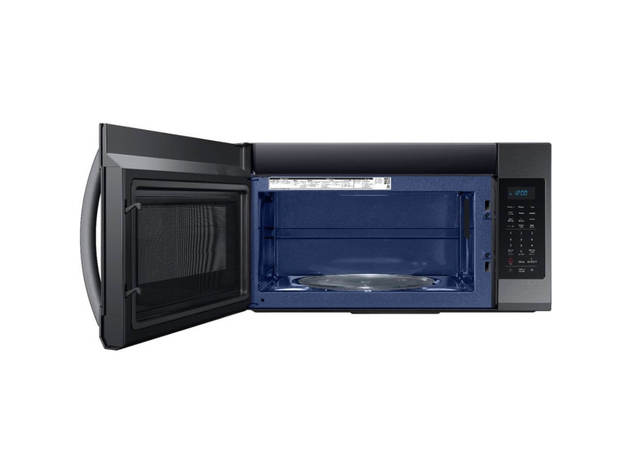 Samsung ME19R7041FG 1.9 Cu. Ft. Black Stainless Over the Range Microwave