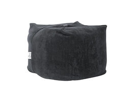 Loungie® Magic Pouf 3-in-1 Convertible Bean Bag (Black)