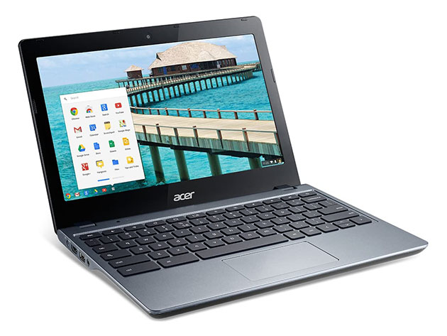Acer 11.6" Chromebook C720-2103 Intel Celeron 1.4GHz, 2GB - Black (Refurbished)