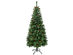 Costway 7 ft Premium Hinged Artificial Christmas Tree Mix ed Pine Needles w/ Pine Cones - Green