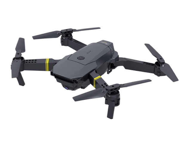 Capture All the Beautiful Scenes from Above with This Drone's Wide Angle 4K Front Camera, 720P Bottom Camera, 360° Stunt Roll, & Remote Control