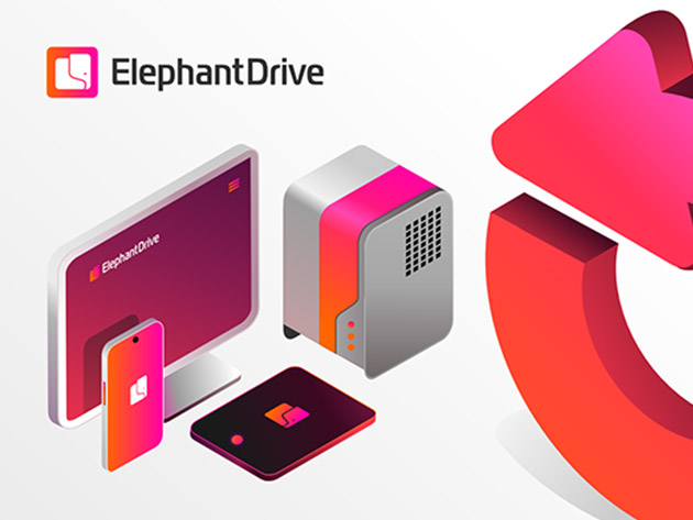 ElephantDrive 5 TB Plan: 2-Yr Subscription