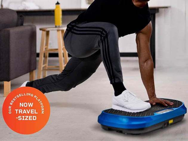 LifePro Waver Mini Vibration Plate Exercise Machine – Portable Full