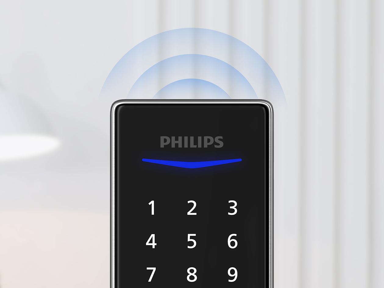 Philips 1000 Series Touchscreen Fingerprint Electronic Deadbolt (Matte Black)