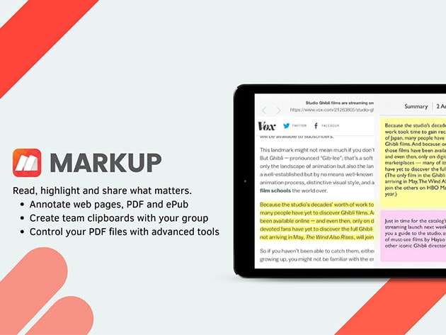 Markup iOS Pro Lite: Lifetime Subscription