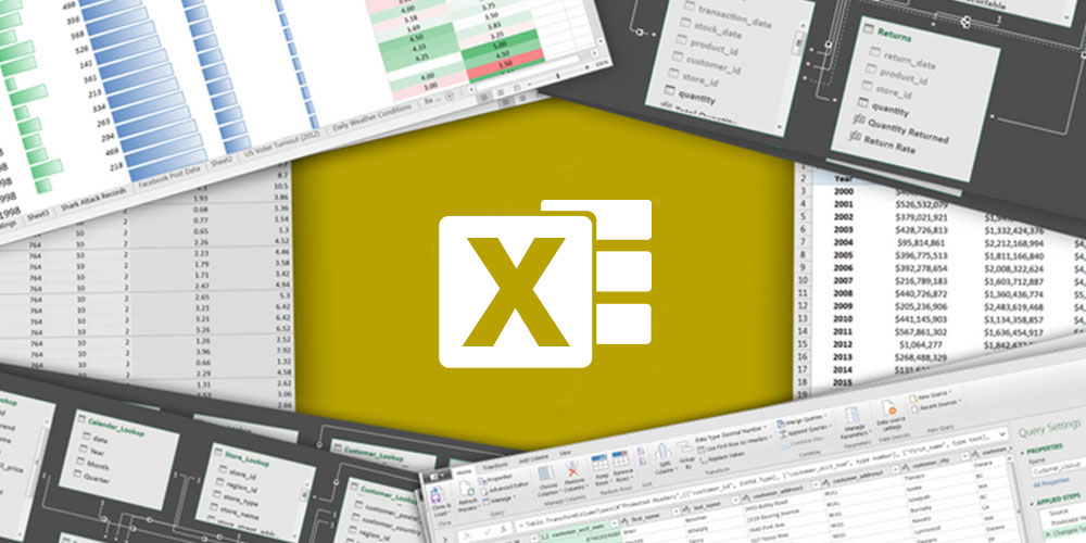 Microsoft Excel: Intro to Power Query, Power Pivot & DAX