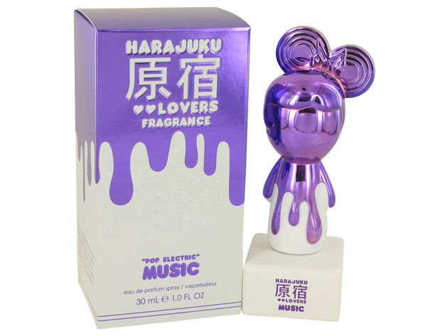 Harajuku Pop Electric Music by Gwen Stefani Eau De Parfum Spray 1 oz