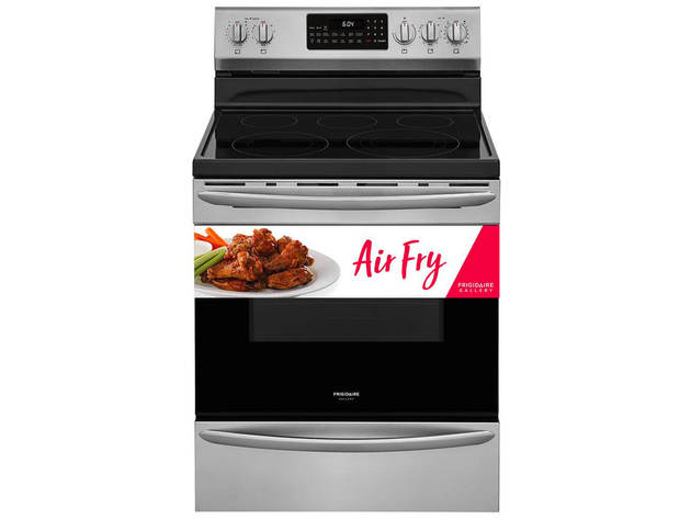 Frigidaire Gallery GCRE3060AF 5.7 Cu.Ft. Stainless Electric Range with Air Fry