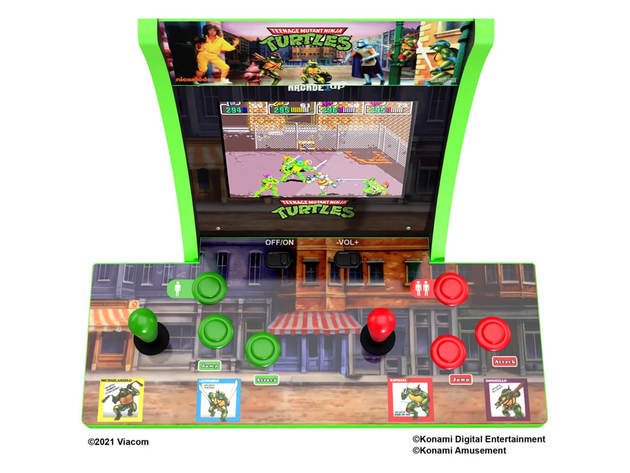 Arcade1up TMNT2PCC Teenage Mutant Ninja Turtles 2 Player Countercade