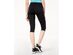 Material Girl Juniors Lace Up Cropped Leggings Black Size Extra Small