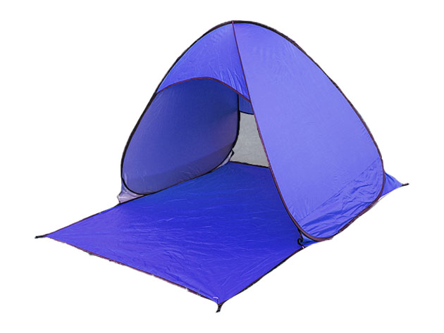 Pop-Up Beach Tent with UV 50+ Protection (Purple)