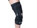 Ossur Trainer OTS Ligament Left Knee Brace Tempered Carbon Steel ROM Hinges Adjustments with Coolflex Compression Sleeve, Large, Black