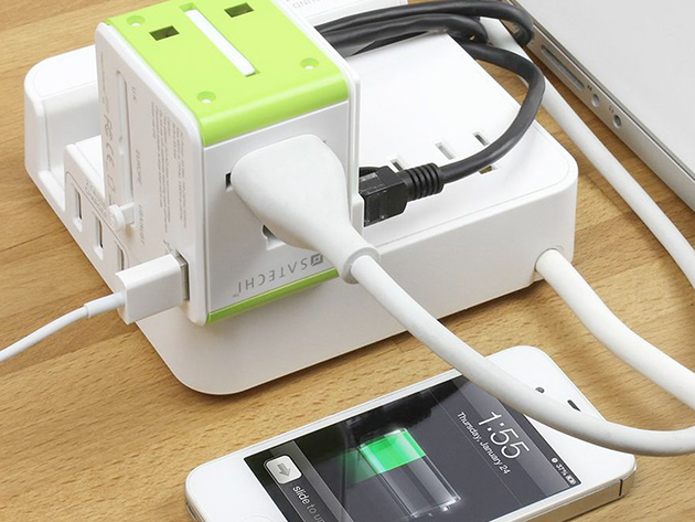 The Smart Travel Router: A Globally Compatible Router + Charger (International)