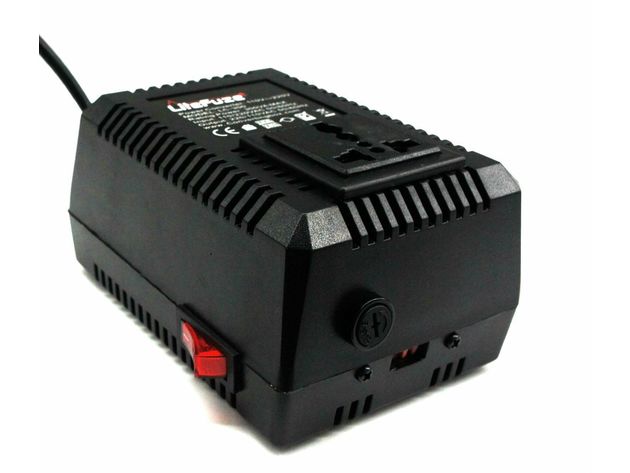 LiteFuze LC-300EU 300Watt Step Up/Down Travel Voltage Converter, EU Cord [5-Years Warranty]