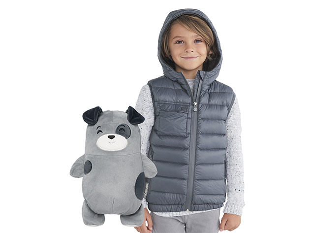 Cubcoats Pimm the Puppy Down Vest for Kids (US Size 8)