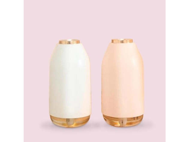 Spa Designer Humidifier Lamp Blush Pink
