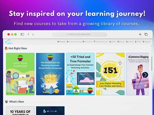 Education Cloud PLUS by Squirrly: 40+ SEO & Digital Marketing Lifetime Courses