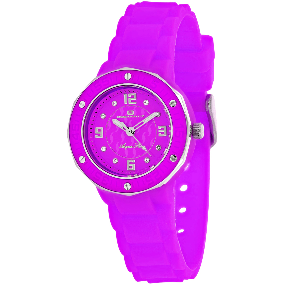 Oceanaut Women's Acqua Star Purple Dial Watch - OC0438