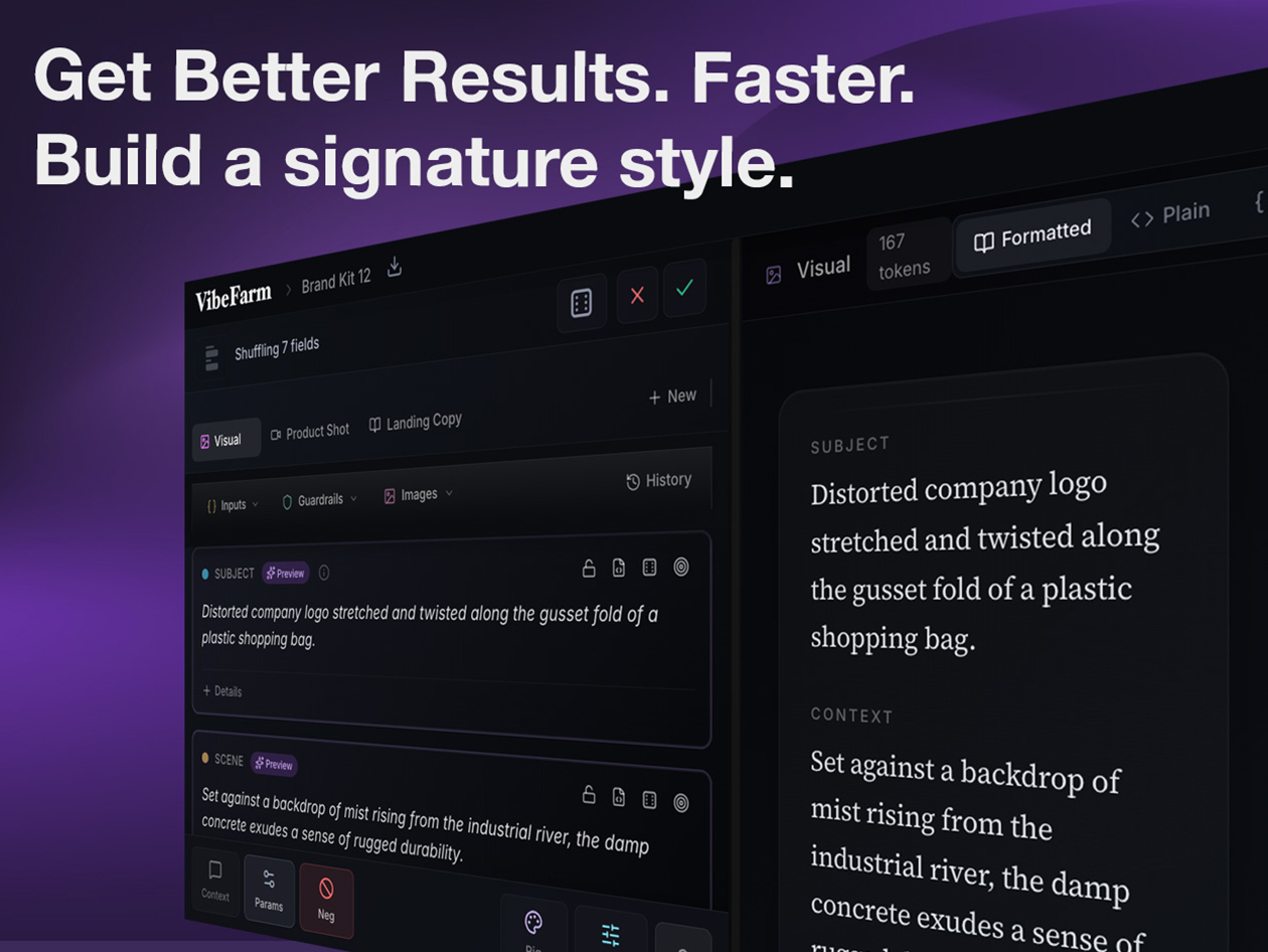 VibeFarm - AI Prompt Composition Workspace: Lifetime Subscription (Studio Plan)